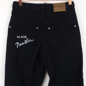Black Panther Jeans USA Made Denim 32 Waist NEW